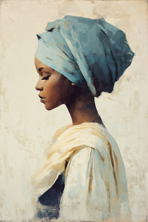 Woman in a turban Woman in a turban