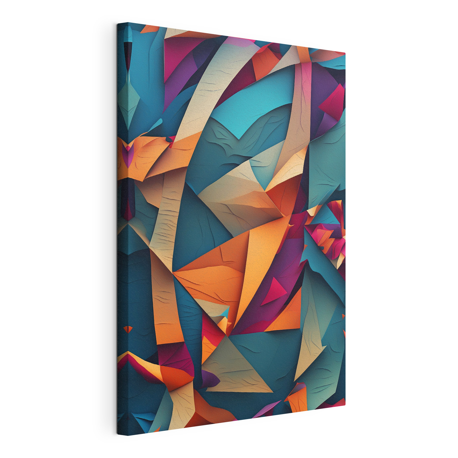 Colorful paper cut out