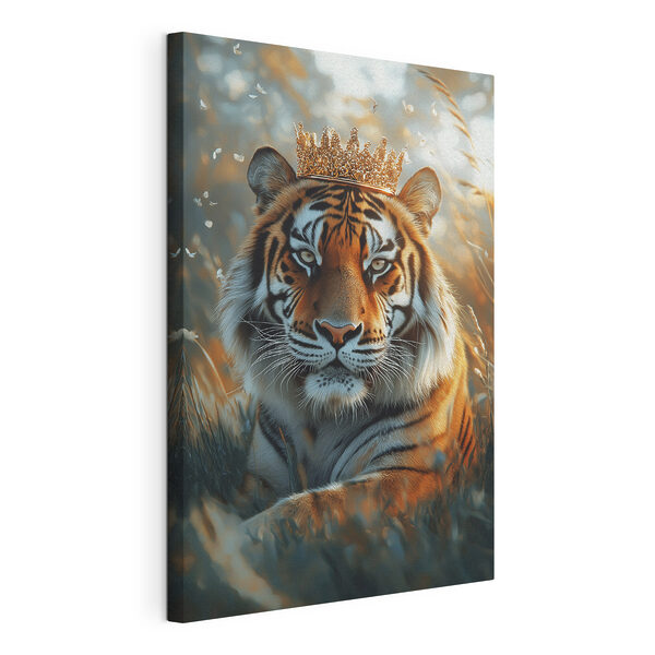 Tiger with a crown Tiger with a crown