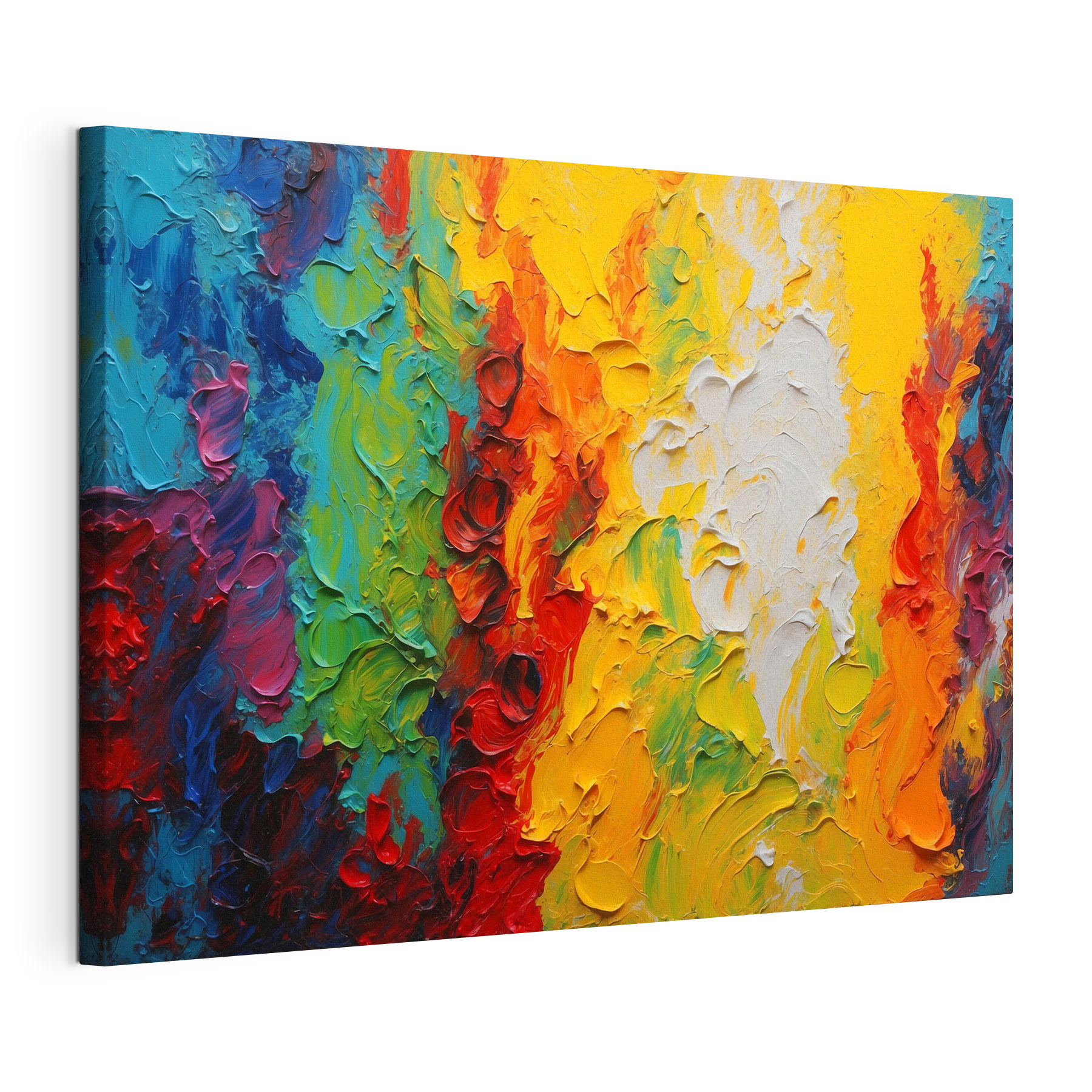 Painting of different colors
