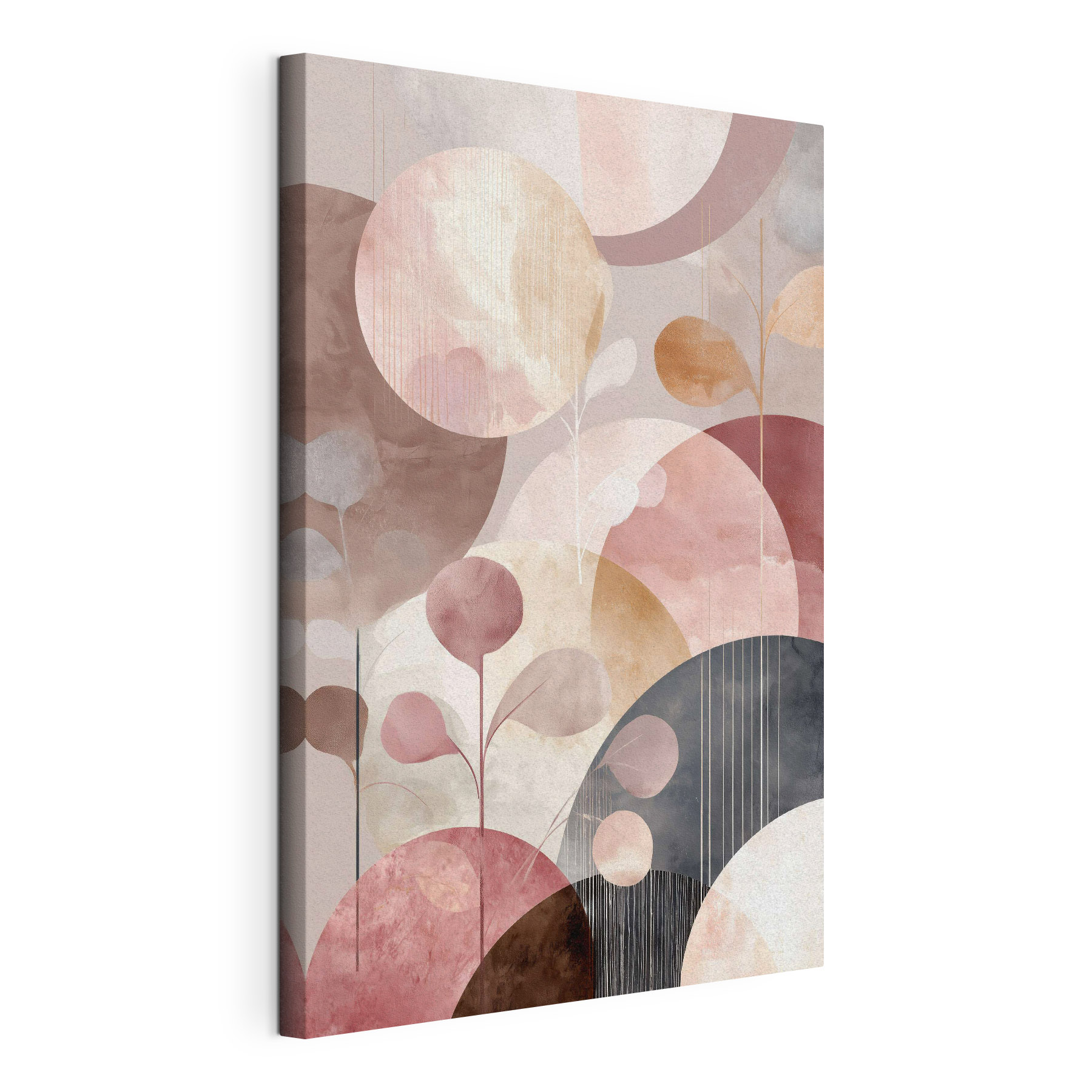 Soft colors and gentle curves blend Soft colors and gentle curves blend