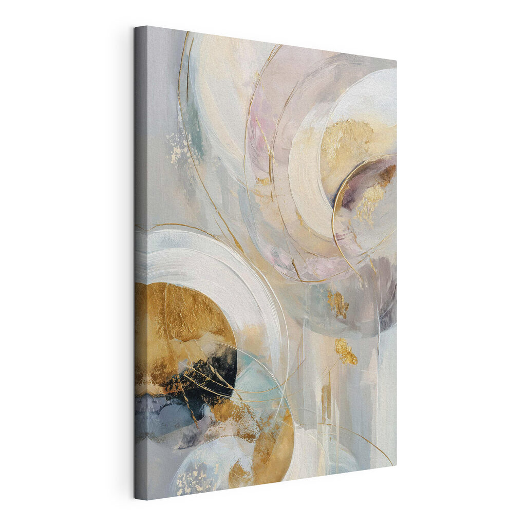 Soothing swirls of soft colors