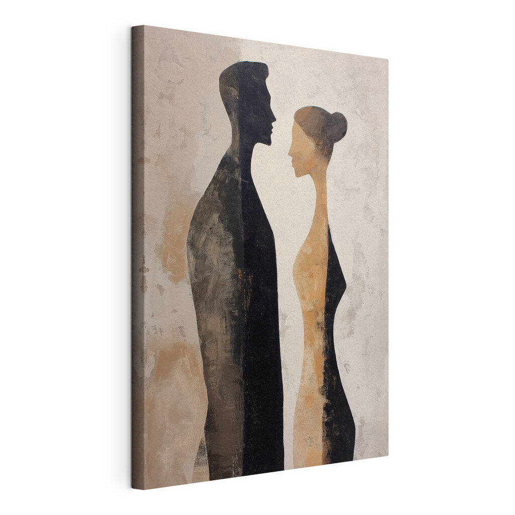 Painting of a man and woman