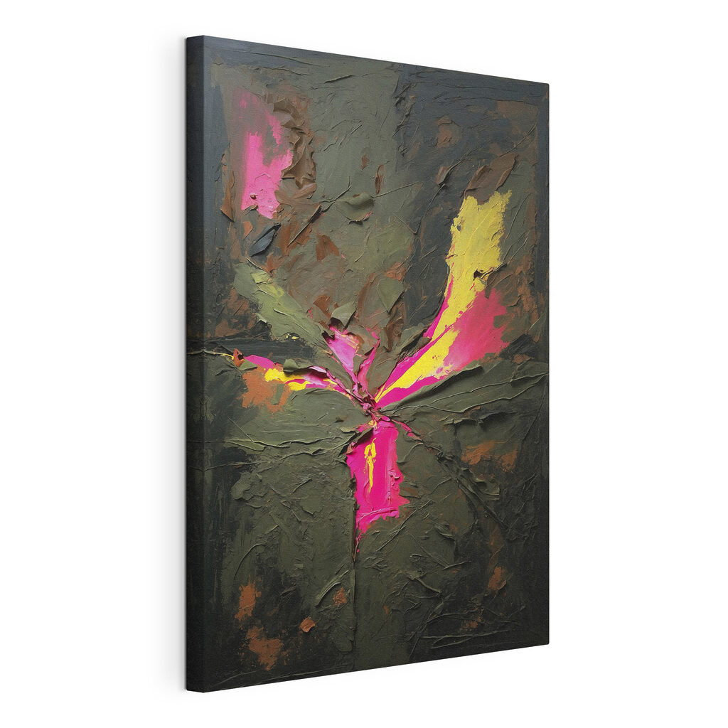 Painting of a flower Painting of a flower