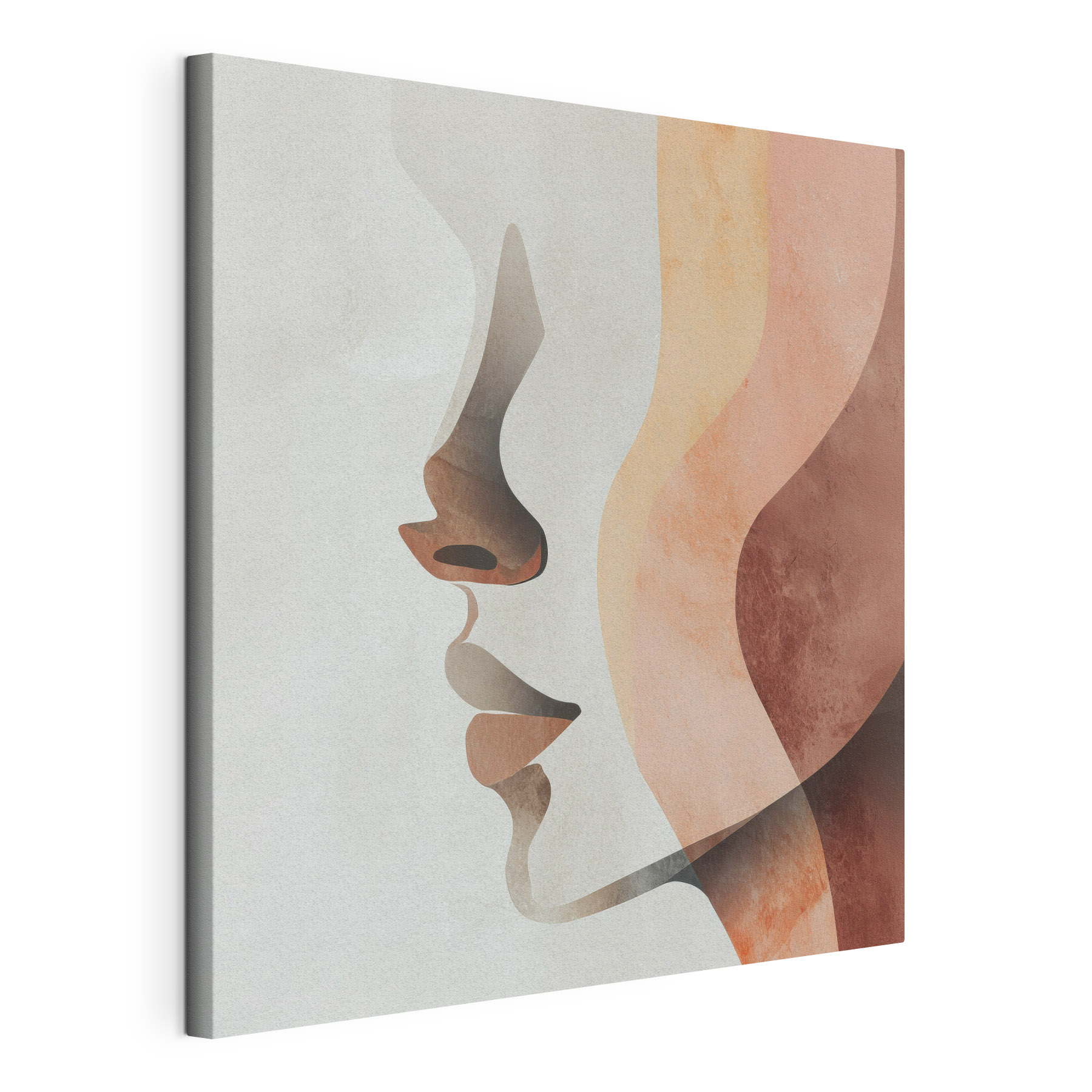 Profile of a woman