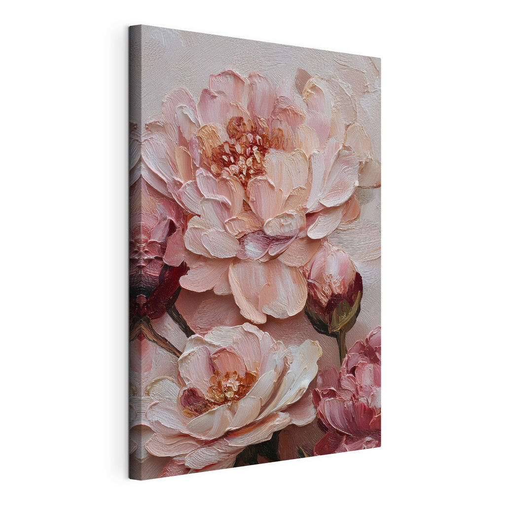 Delicate blooms in soft hues