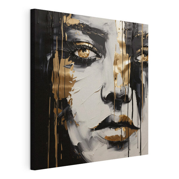 Obraz Wyrazisty portret w kontrastowych barwach (SKU: s49442) Obraz Obraz Wyrazisty portret w kontrastowych barwach (SKU: s49442)