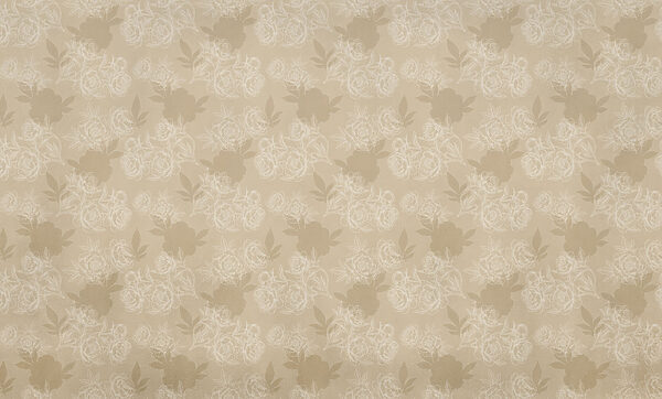 Wallpaper with flowers and leaves Wallpaper with flowers and leaves
