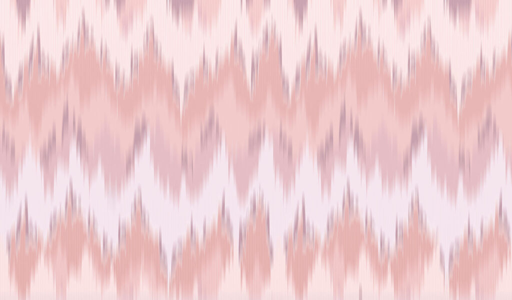 Pink and white zigzag pattern