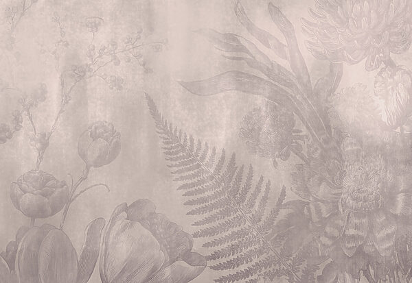 Delicate floral design in soft tones Delicate floral design in soft tones