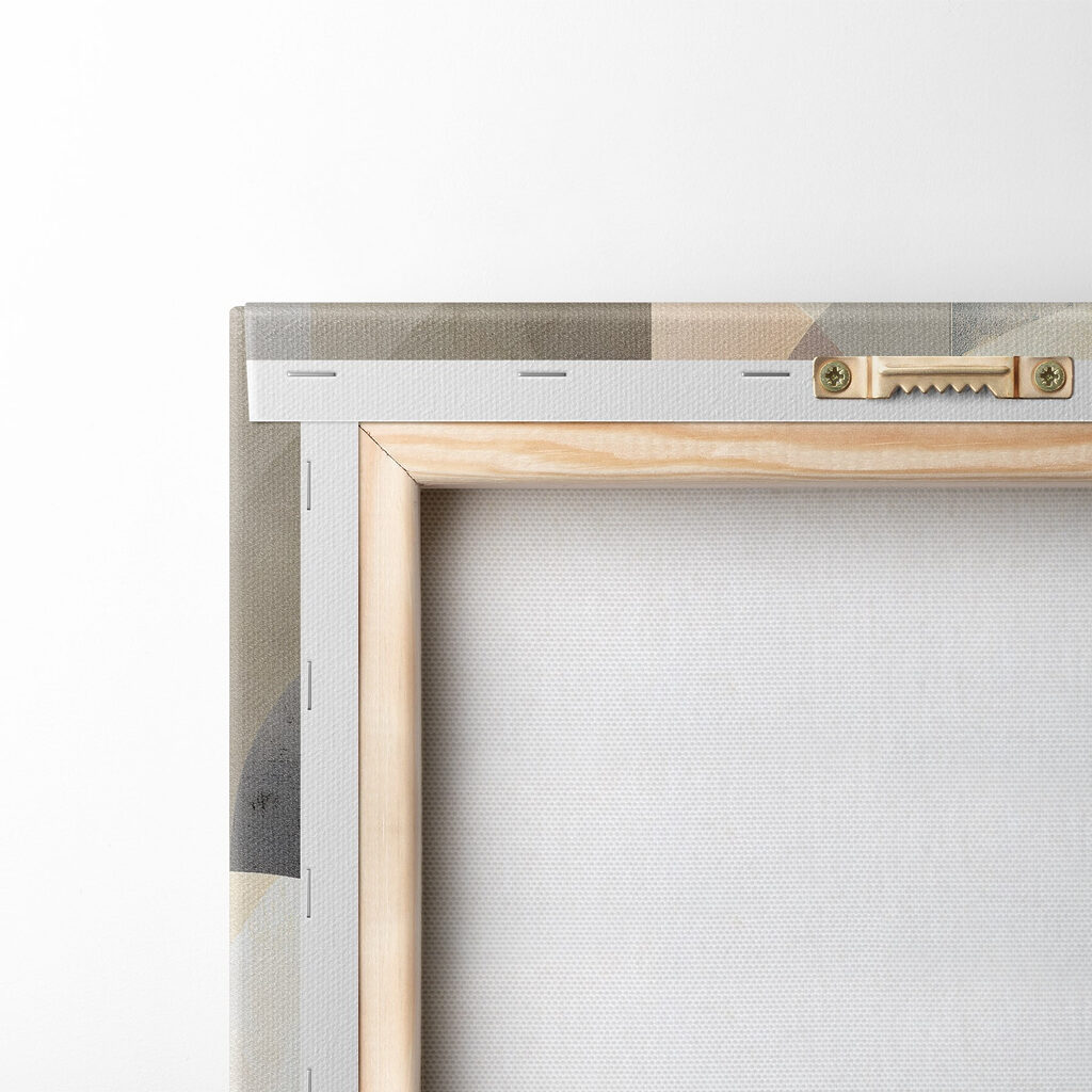 Abstract curves in soft hues