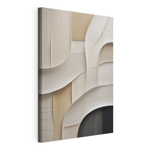White and brown wall White and brown wall