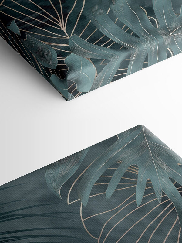 - Elegant leaves in soft colors - Elegant leaves in soft colors