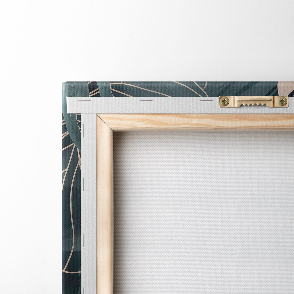 - Elegant leaves in soft colors - Elegant leaves in soft colors