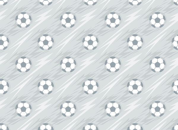 Pattern of football balls