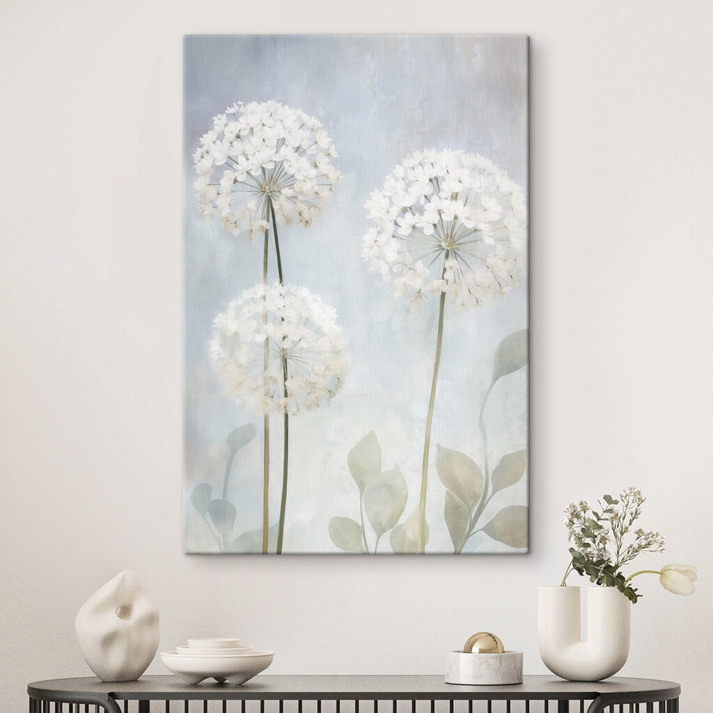 Group of white flowers