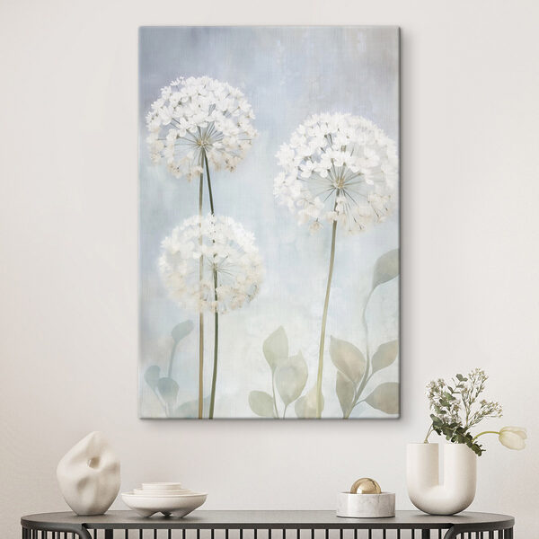 Group of white flowers