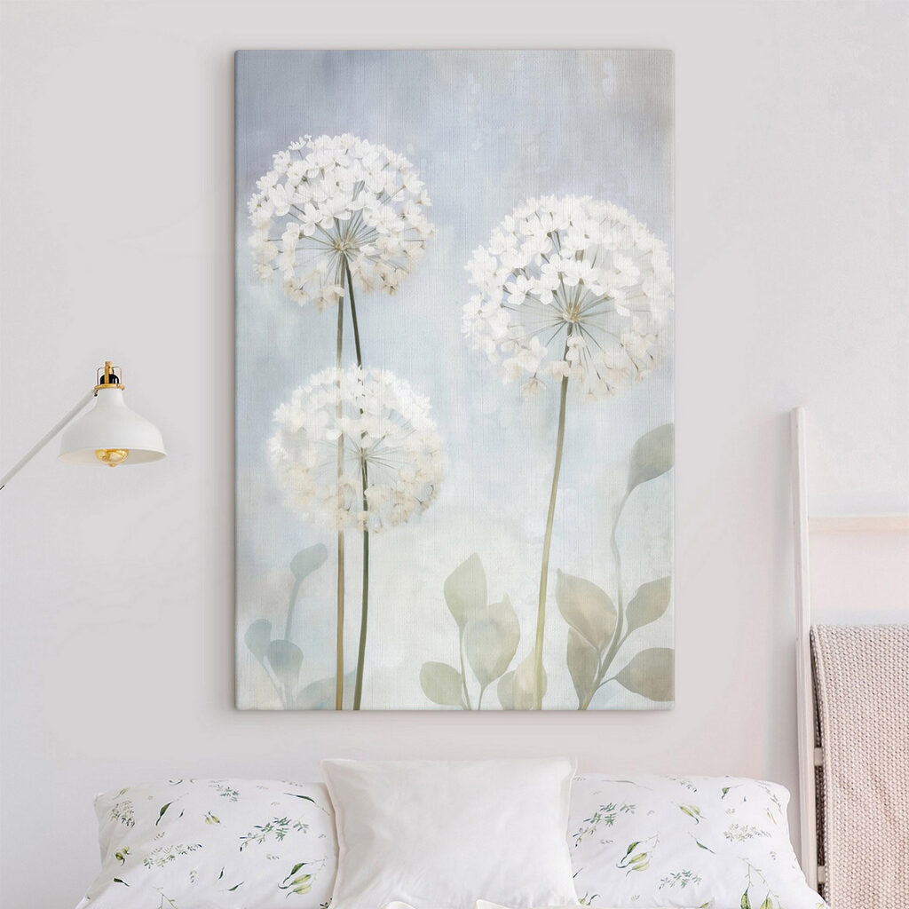 Group of white flowers