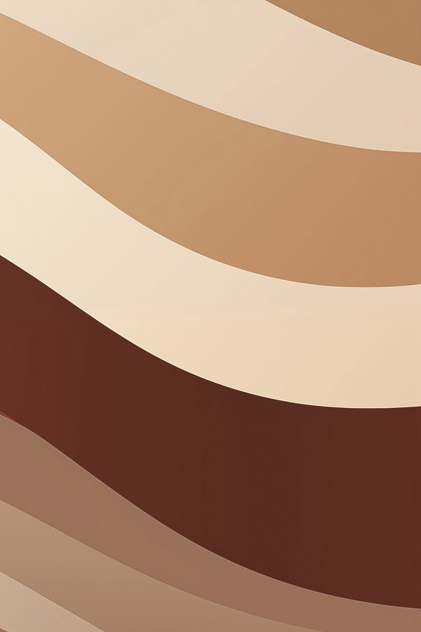 Brown and white wavy lines Brown and white wavy lines