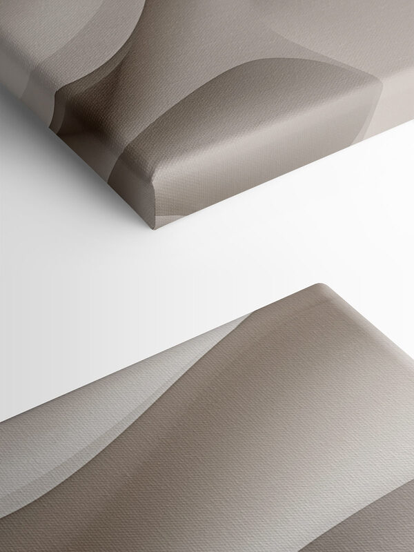 White wavy surface with a curved edge White wavy surface with a curved edge