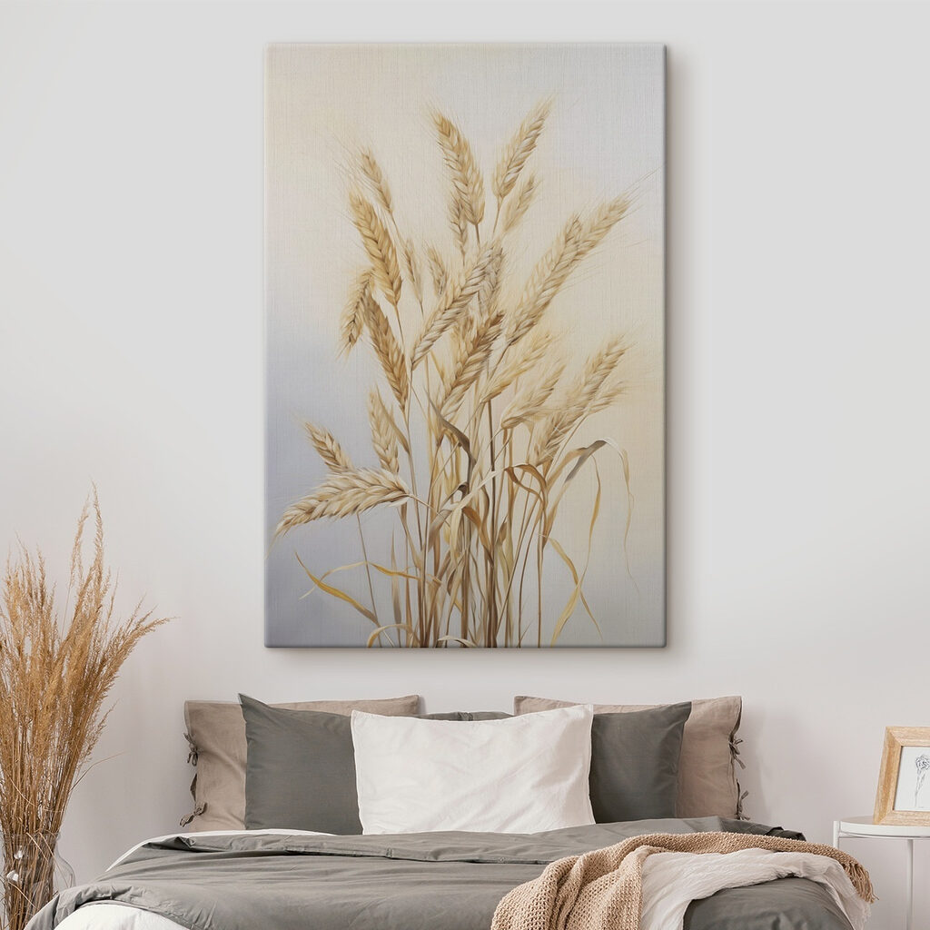 Bunch of wheat in a vase Bunch of wheat in a vase