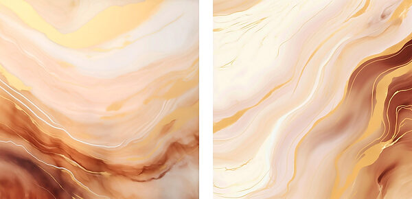 Flowing patterns in warm colors Flowing patterns in warm colors