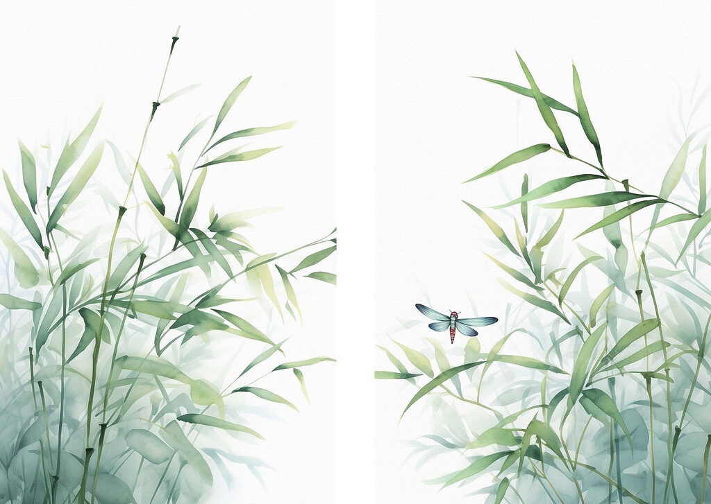 Dragonfly on a plant Dragonfly on a plant