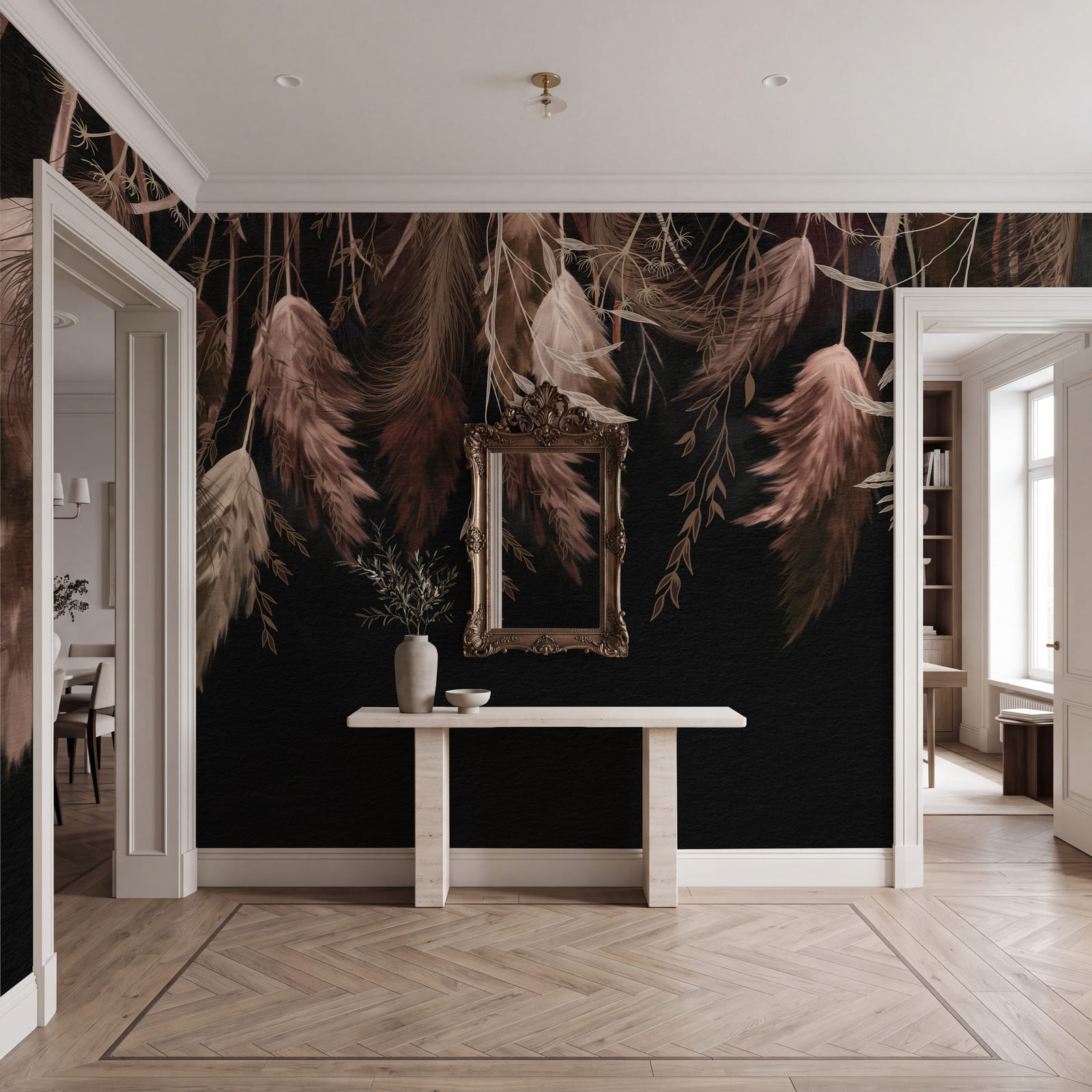 Elegancka zieleń w delikatnych odcieniach