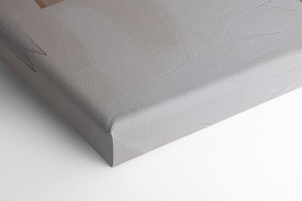 Painting of different shades of gray and black