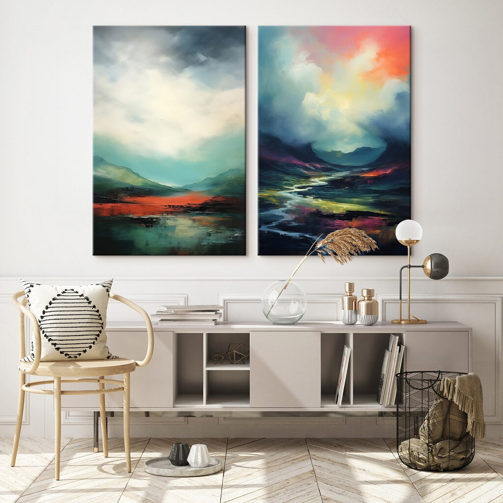 Painting of a landscape
