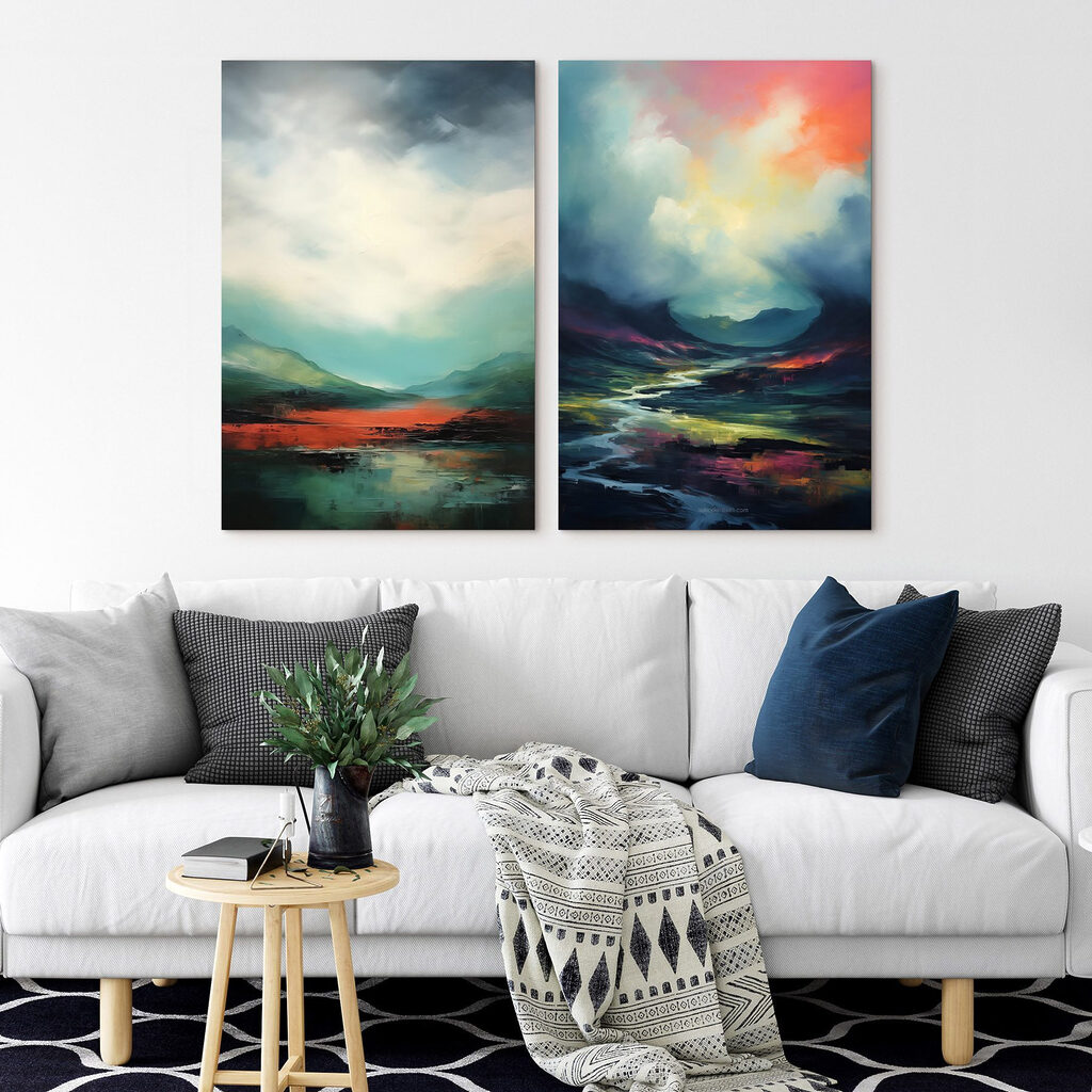 Painting of a landscape