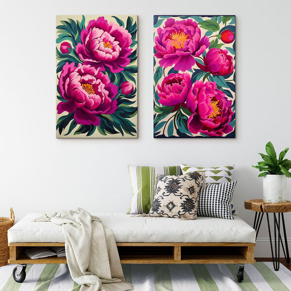Vibrant blooms in full display