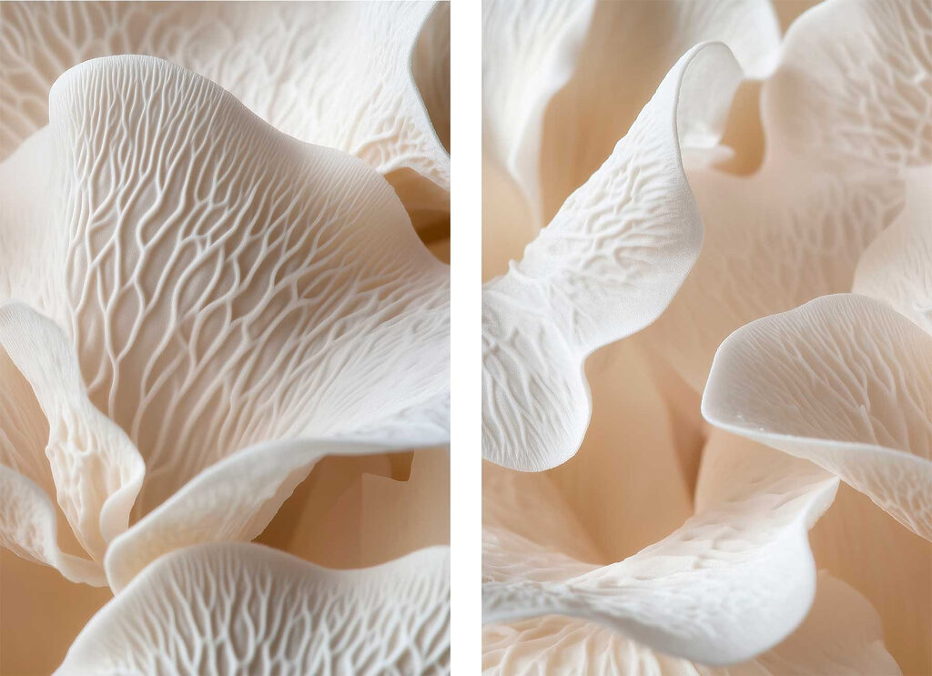 Whimsical petal formations in soft hues Whimsical petal formations in soft hues