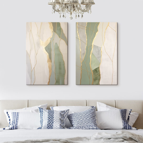 Elegant lines and soft colors