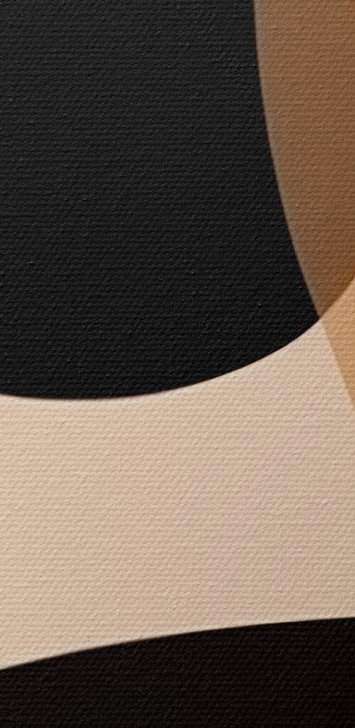 Abstract shapes in neutral tones