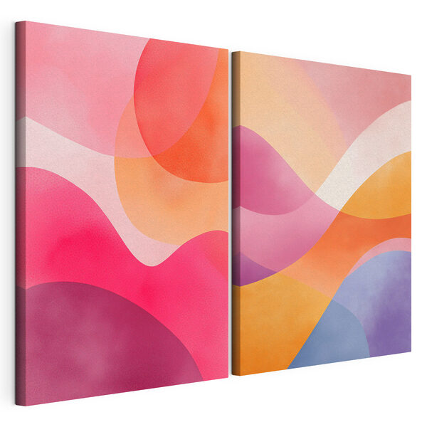 Soft Curves in Warm Hues