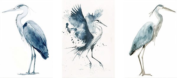 Watercolor of a bird Watercolor of a bird