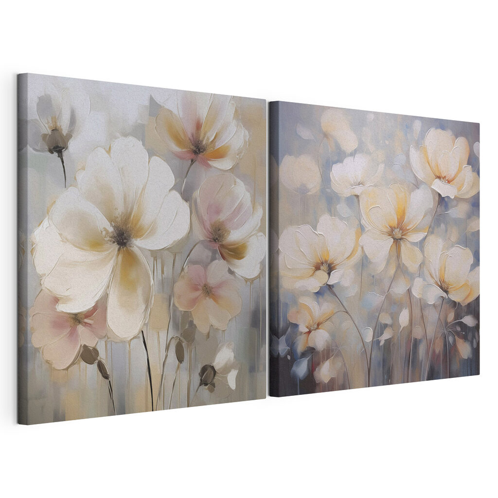Delicate blooms in soft tones Delicate blooms in soft tones