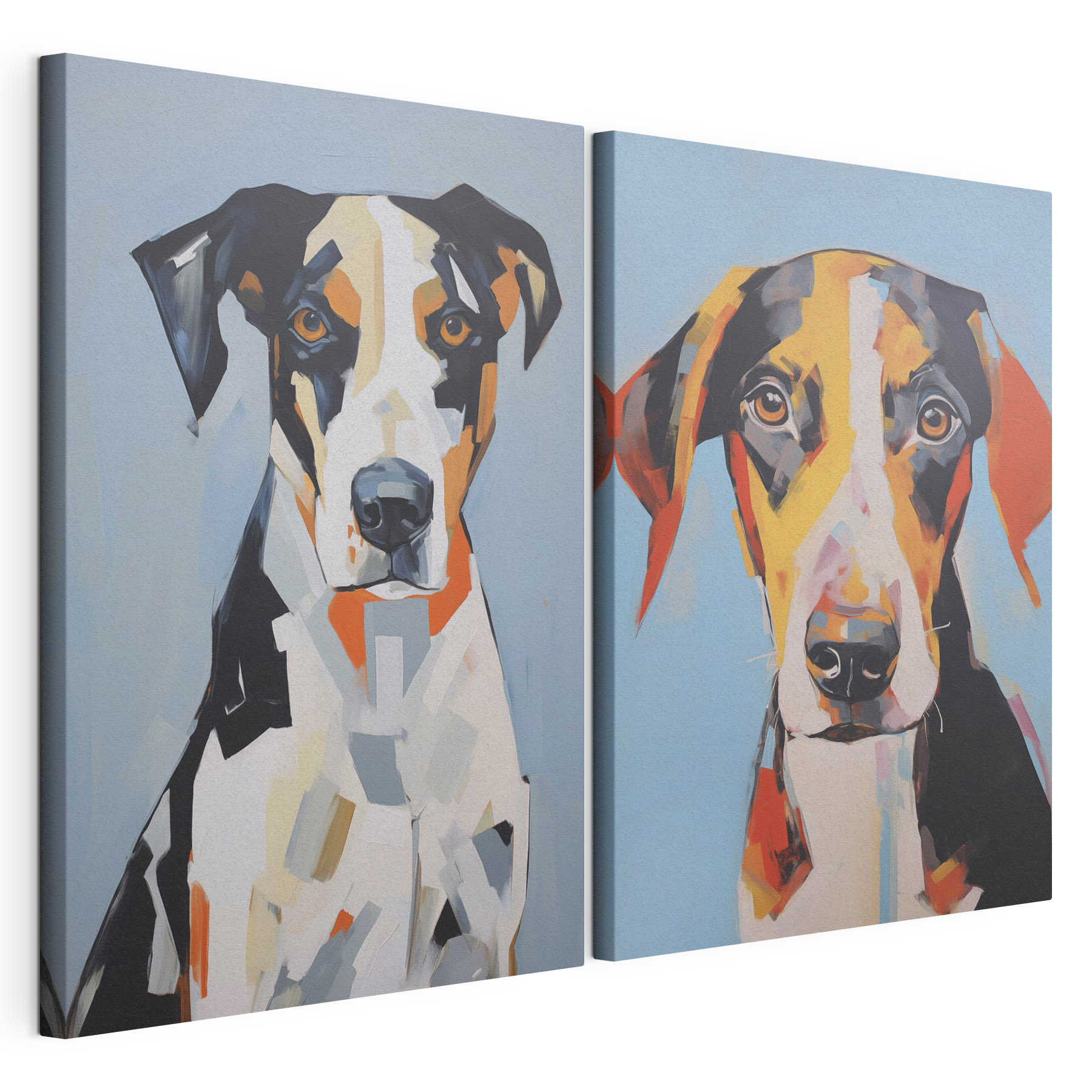 Painting of a dog