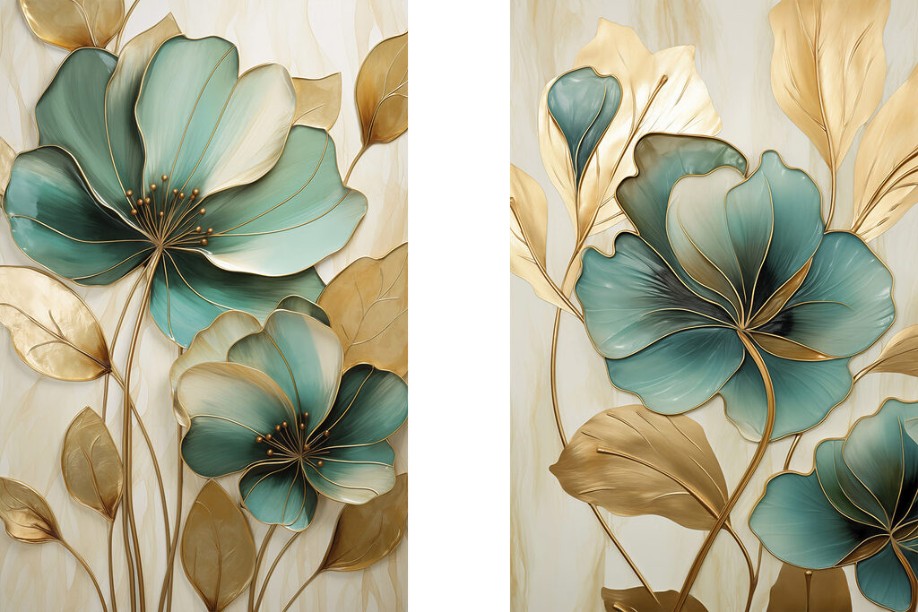 Delicate blooms in vibrant hues Delicate blooms in vibrant hues