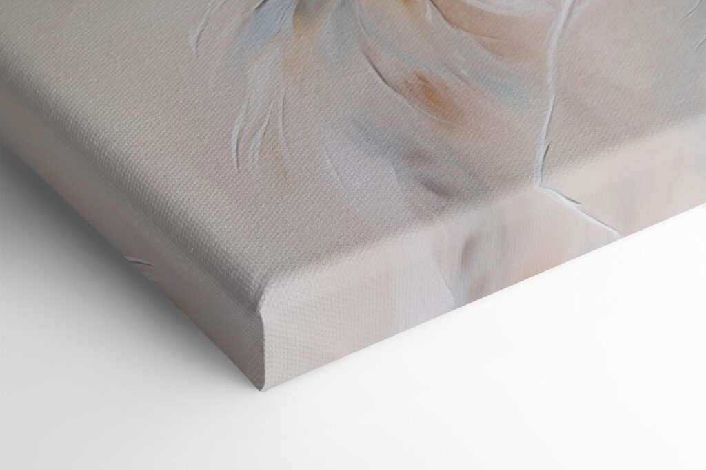 Modułowy wydruk na płótnie Delikatna elegancja w sztuce z piór (SKU: m01247) Modułowy wydruk na płótnie Delikatna elegancja w sztuce z piór (SKU: m01247)