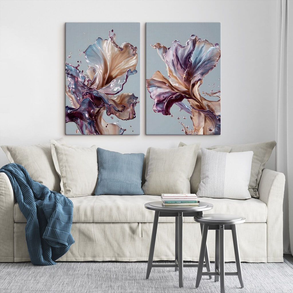 Fluid beauty in motion and color Fluid beauty in motion and color