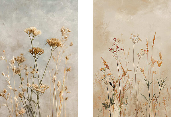 Delicate blooms in soft tones Delicate blooms in soft tones