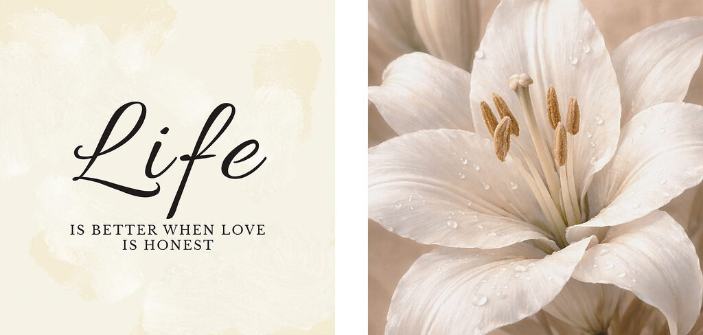 Life in honesty is truly beautiful Life in honesty is truly beautiful