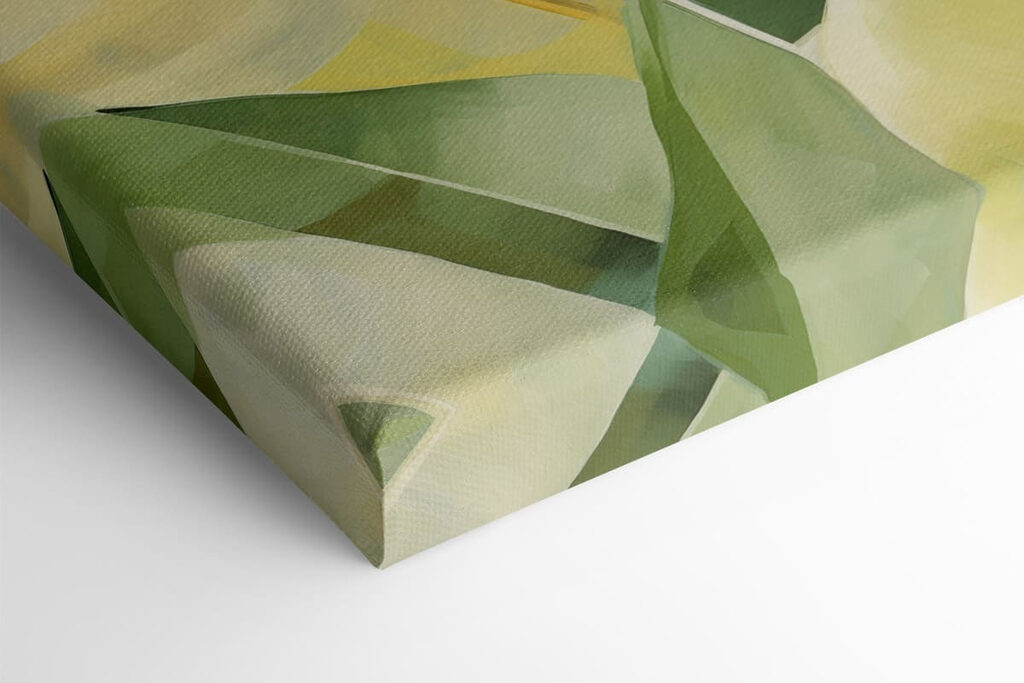 Vibrant Leaves in Soft Shades Vibrant Leaves in Soft Shades