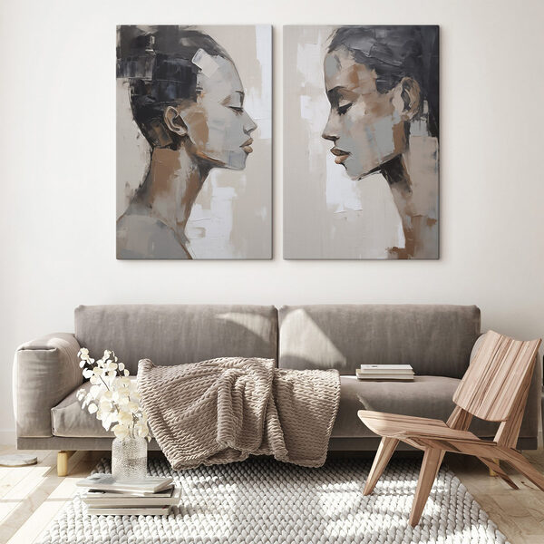 Painting of a woman Painting of a woman