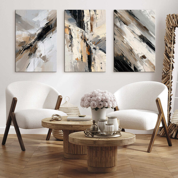 Abstract expressions in earthy tones Abstract expressions in earthy tones