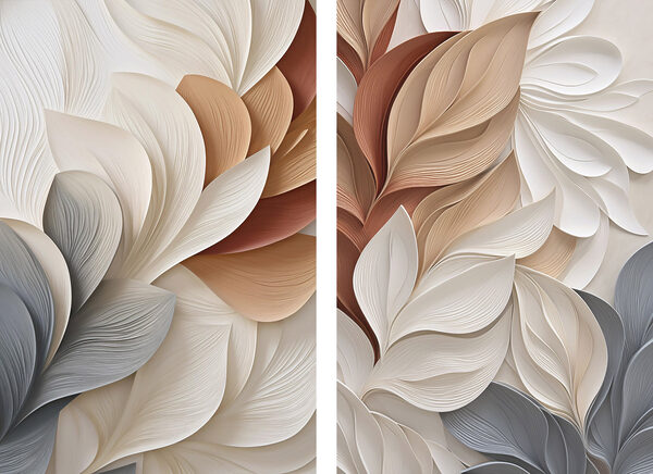 - Elegant flow of soft colors - Elegant flow of soft colors