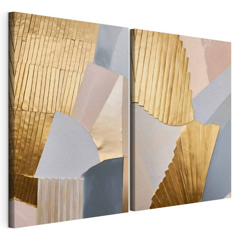 Collage of different colors of paper Collage of different colors of paper