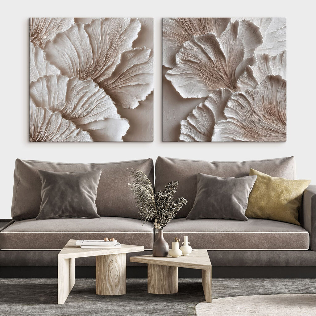 - Elegant forms in soft hues - Elegant forms in soft hues